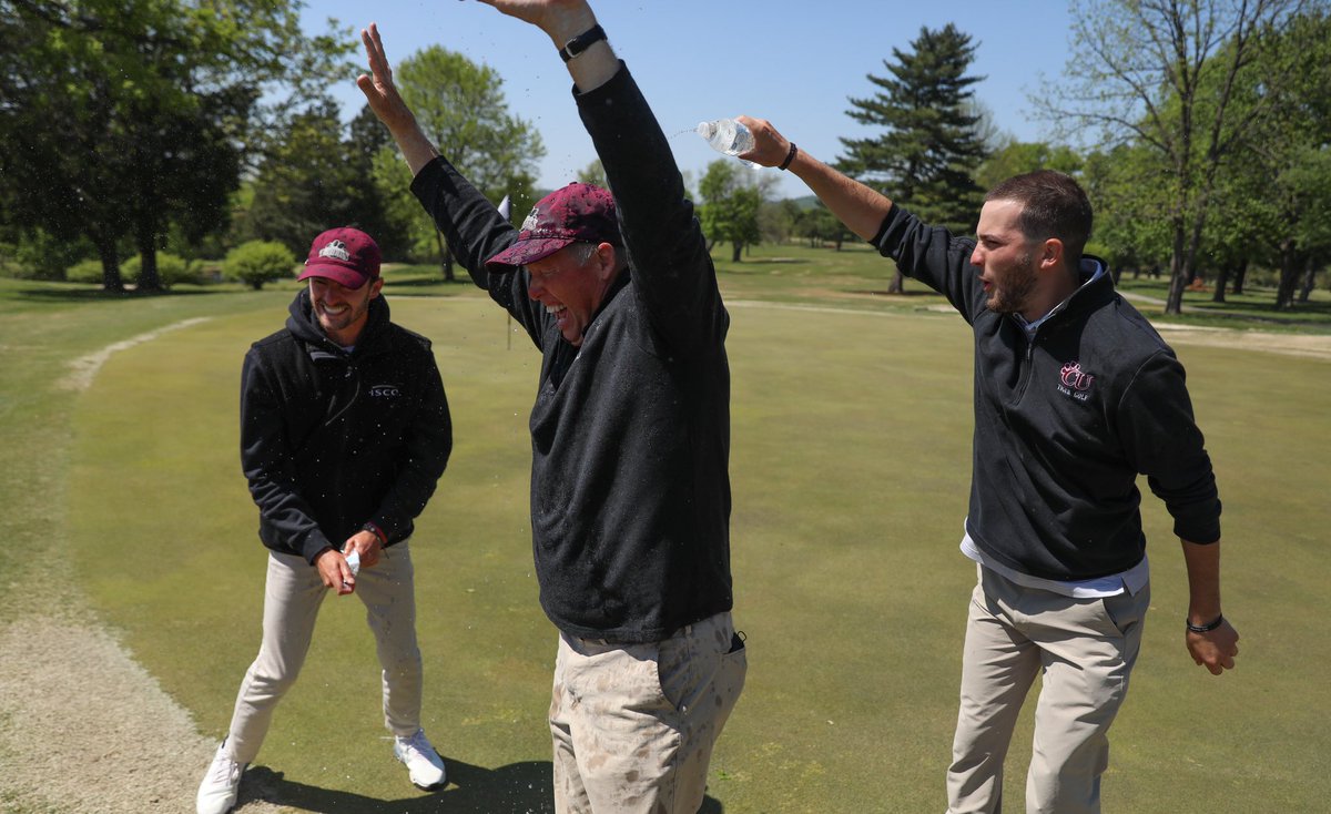 CVilleTigerGolf's tweet photo. WHAT. A. COMEBACK!!! Kobe Hill wins the Mid-South Conference individual title and the Tigers come back from 12 stokes down to win! https://t.co/Z9MgXv9FF7