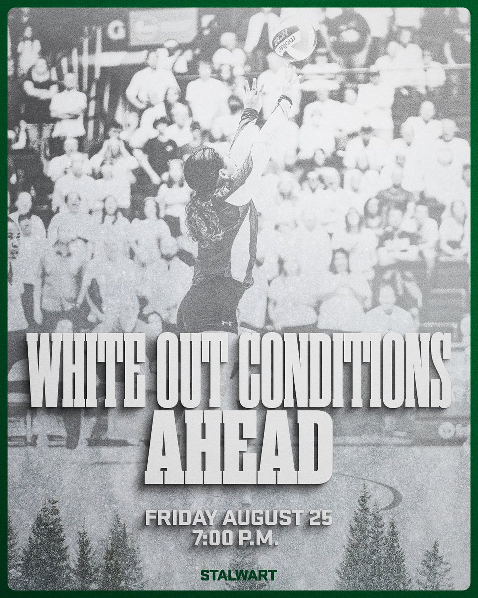 CSUVolleyball's tweet photo. ⚪️𝐒𝐀𝐕𝐄 𝐓𝐇𝐄 𝐃𝐀𝐓𝐄!⚪️

We've set our annual 𝐖𝐇𝐈𝐓𝐄 𝐎𝐔𝐓 game for our season opener, August 25th at 7 p.m. in Moby Arena!

Stay tuned to see a special opponent announcement coming soon! 👀

#Stalwart x #PointRams https://t.co/1HVXgOGJmd