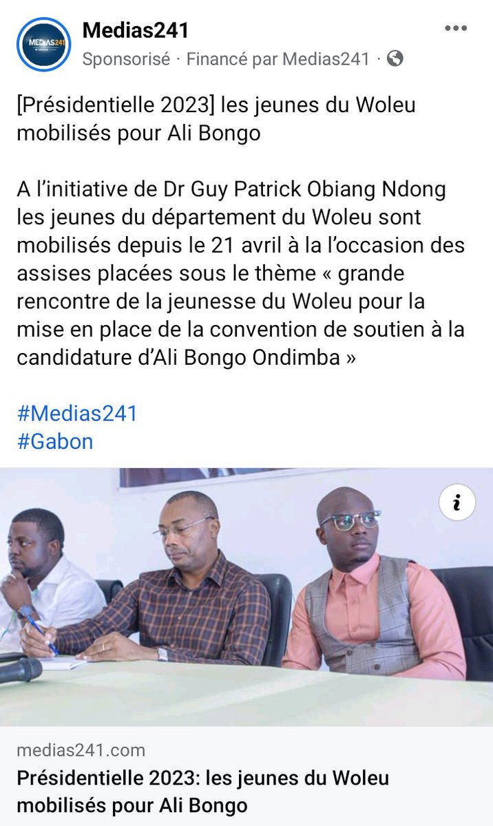 HervoMarie's tweet photo. #GABON Lu pour VOUS
"Aucun jeune conscient ne peut voté le PDG en 2023"
#RUPTURE🇬🇦 https://t.co/uuOGOAPQyT