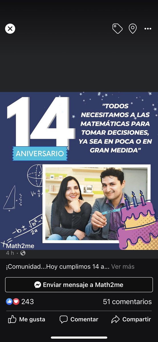 math2me's tweet photo. Un día como hoy, pero de 2009 comenzó una gran aventura 😱 https://t.co/q3LDCqzzEJ