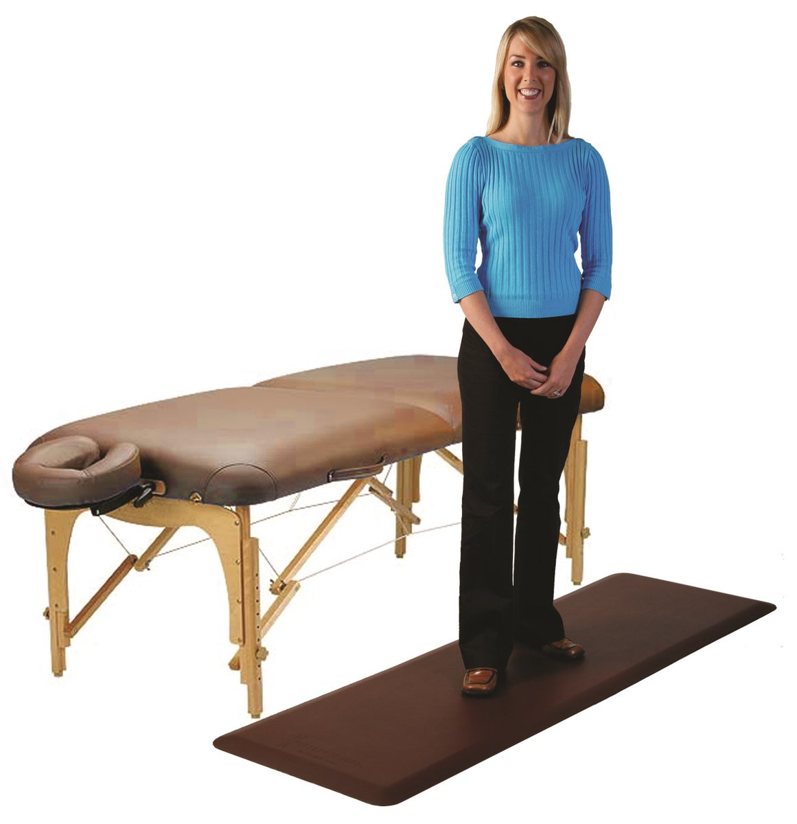 ChiroOutfitters's tweet image. Smart Step Wellness Anti Fatigue Mats are great for your office or home. ~ Advanced Polyurethane Technology ensures comfortable positioning and the ultimate relief for your feet and legs while you stand. chiropracticoutfitters.com/Smart-Step-Sup… #antifatiguemat #smartstepmats