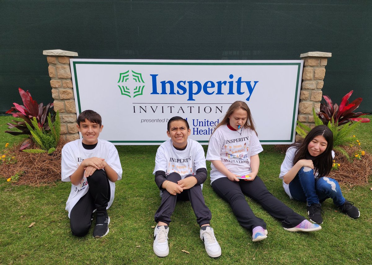 Our @WunderlichKISD ACCESS Wildcats had a great time @InsperityInvtnl. Thank you @BeAnAngelFund for having us! The kids even got a lesson from a professional golfer! @KleinISD @aschultzKISD @kirstenallman @cadproctor @MBlaaaaaaake @alissa_kutac @AmandaPastrano @SarahCato_KISD