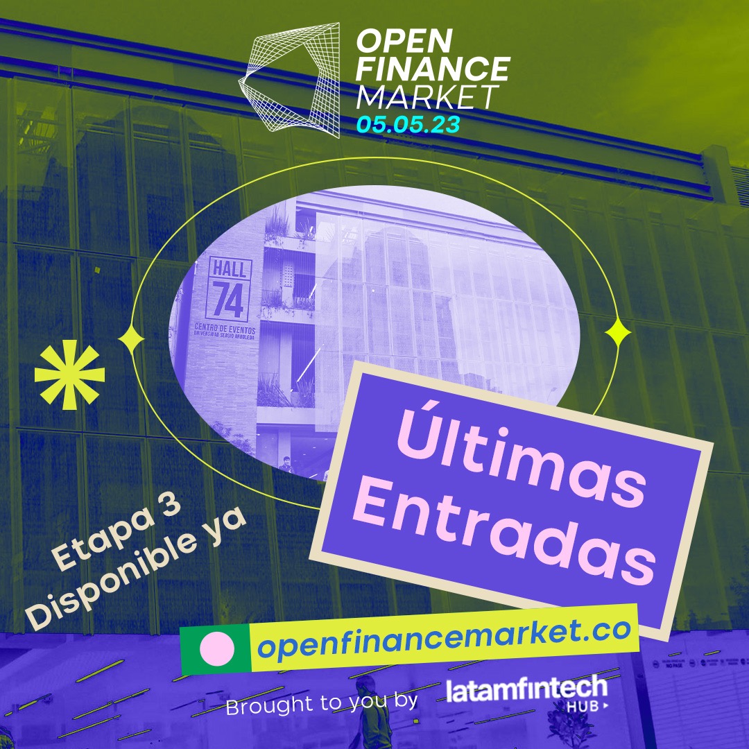 latamfintechhub's tweet image. 💣💣¡Atención makers!
Últimas entradas de nuestro #OpenFinanceMarket ya disponibles 🫡🫡
No te quedes por fuera: openfinancemarket.co