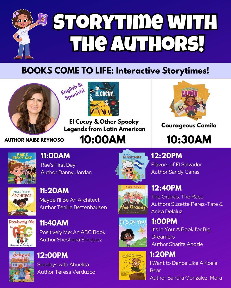 Check out this author line-up we put together for the 5th Annual Celebration of the Young Child in #LongBeachCA ! Hope you can join us April 29, 10AM-2PM! More info: mailchi.mp/mijabooks/long…