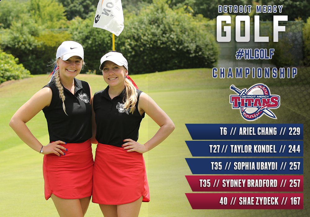 Detroit Mercy WGOLF tweet media