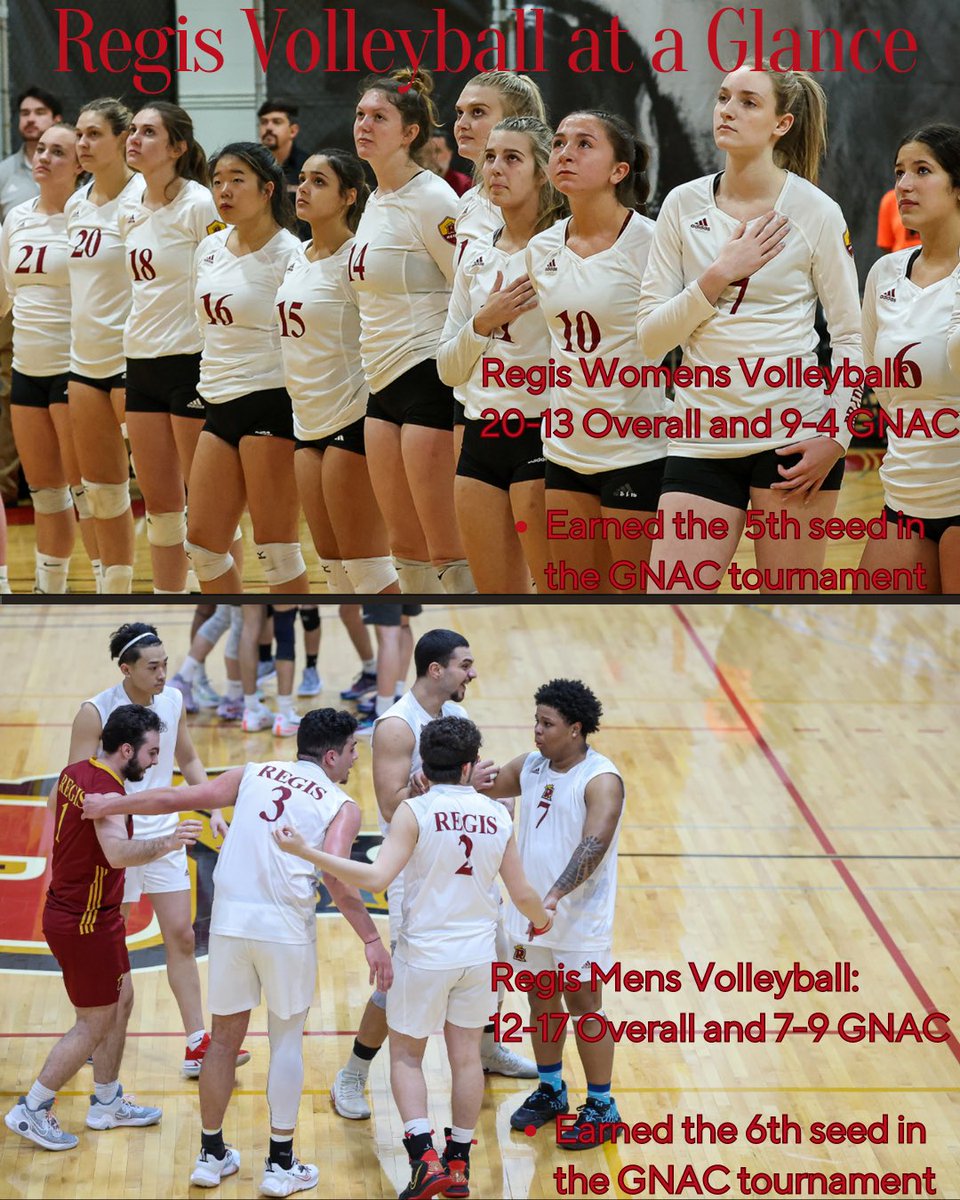 Regis College Volleyball tweet media