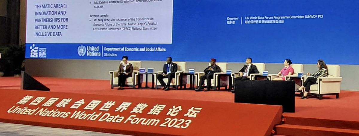 ContactPARIS21's tweet photo. #UNDataForum sessions:
@StatsClaudie , International Hub Director, @devinitorg clarified why we need to learn to use non-traditional #Data sources to tell important human stories before the perfect data is being produced.
#DataInnovation
#DataPartnership https://t.co/ZcLduLwJnK