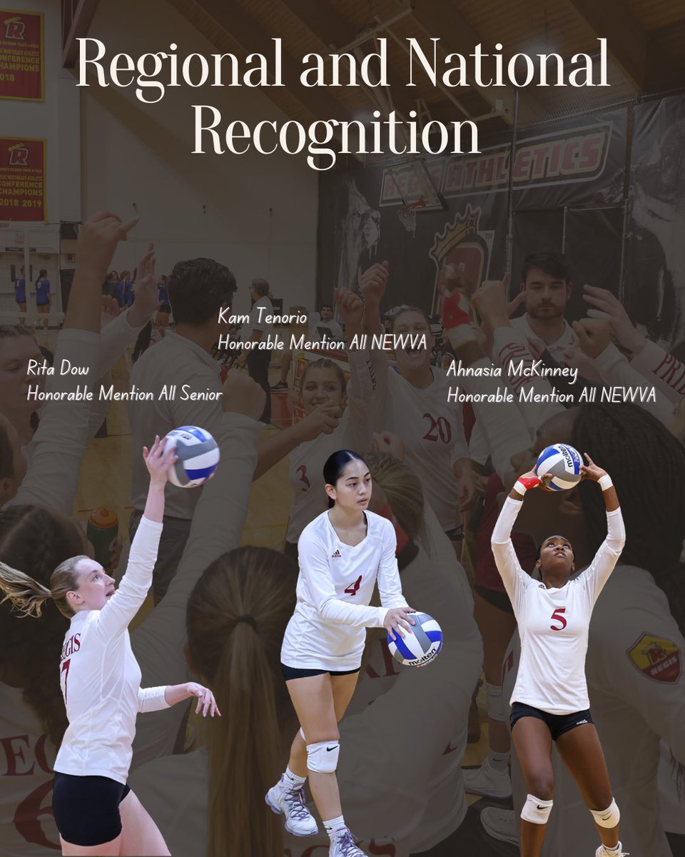 Regis College Volleyball tweet media