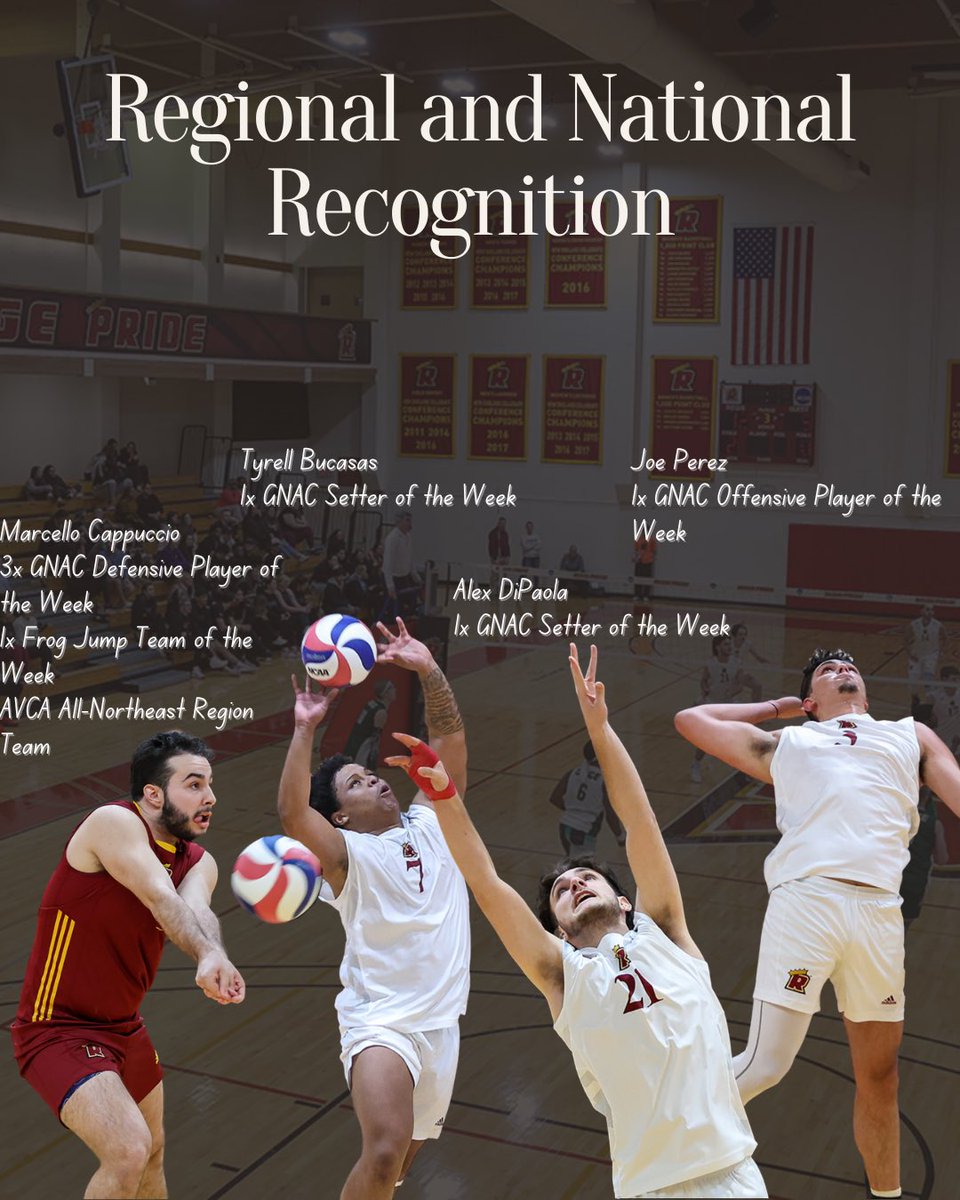 Regis College Volleyball tweet media