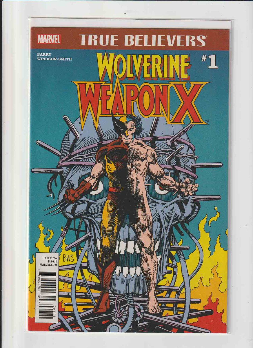 #TrueBelievers #Wolverine - #WeaponX #1 (2017) Barry Windsor-Smith Art / Barry Windsor-Smith Story / 1st Appearance of Weapon X Program Reprinting material from MARVEL COMICS PRESENTS (1988) #72-74.  rarecomicbooks.fashionablewebs.com/True%20Believe…   #RareComicBooks #KeyComicBooks  #MCU #MarvelComics