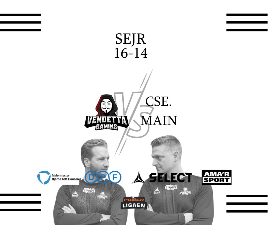 vendgamingdk's tweet photo. SEJR! GGWP!

3 point mod CSE.Main, og nu er sæsonen for alvor igang!

@HAEZDcsgo
@bobkingCSGO
@olzencs
@kuzlaren
@zagalcsgo

#theverdictisvengeance https://t.co/PwY7sv04Tz