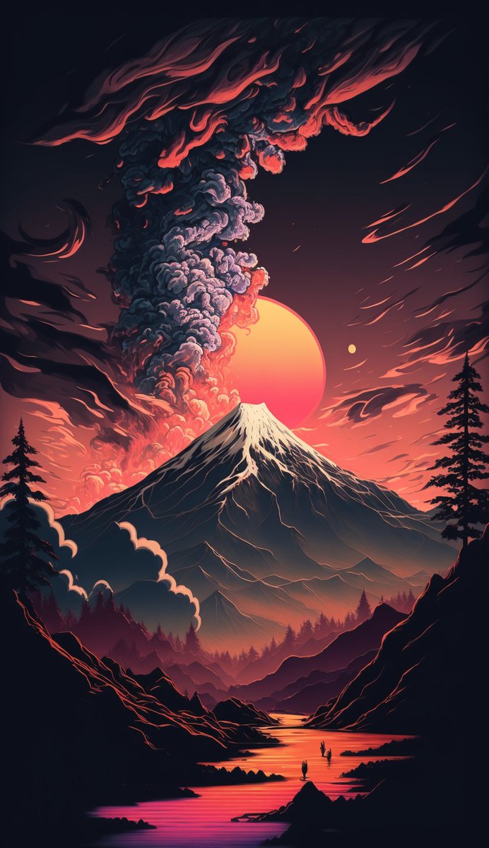 icopixelcraft's tweet photo. captivated by the majesty of mount fuji #mountfuji #design #colorful #artwork #clouds #posters #art #sky #cloudscape #canvas #posterdesign #designer #mountfujijapan #originalartwork #nature #digitalart https://t.co/RenkxpXyFX