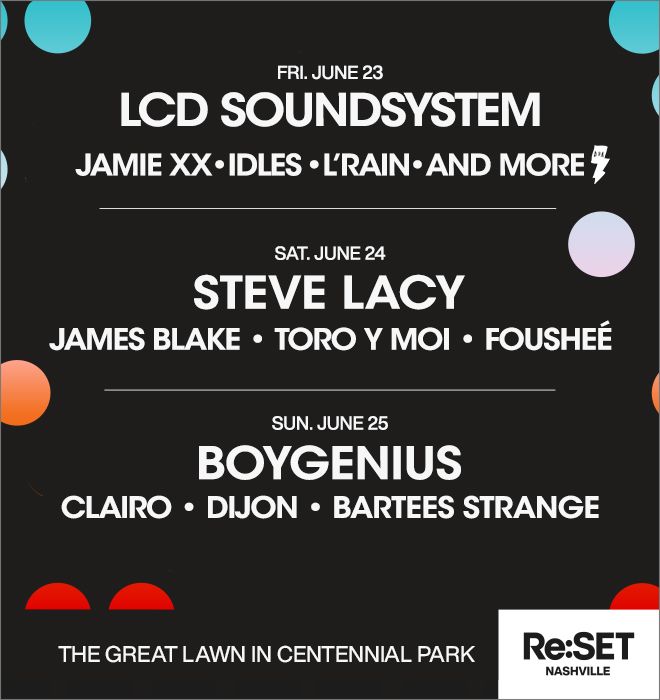 The RE:SET concert series is in Nashville this June and we've got a pair of tix for all 3 days that we're giving away. Retweet and tag a friend you'd take for a chance to win. We'll select a winner Sat, 4/29, so stay tuned…

#RE:SET #festival #livemusic #freetickets #boygenius