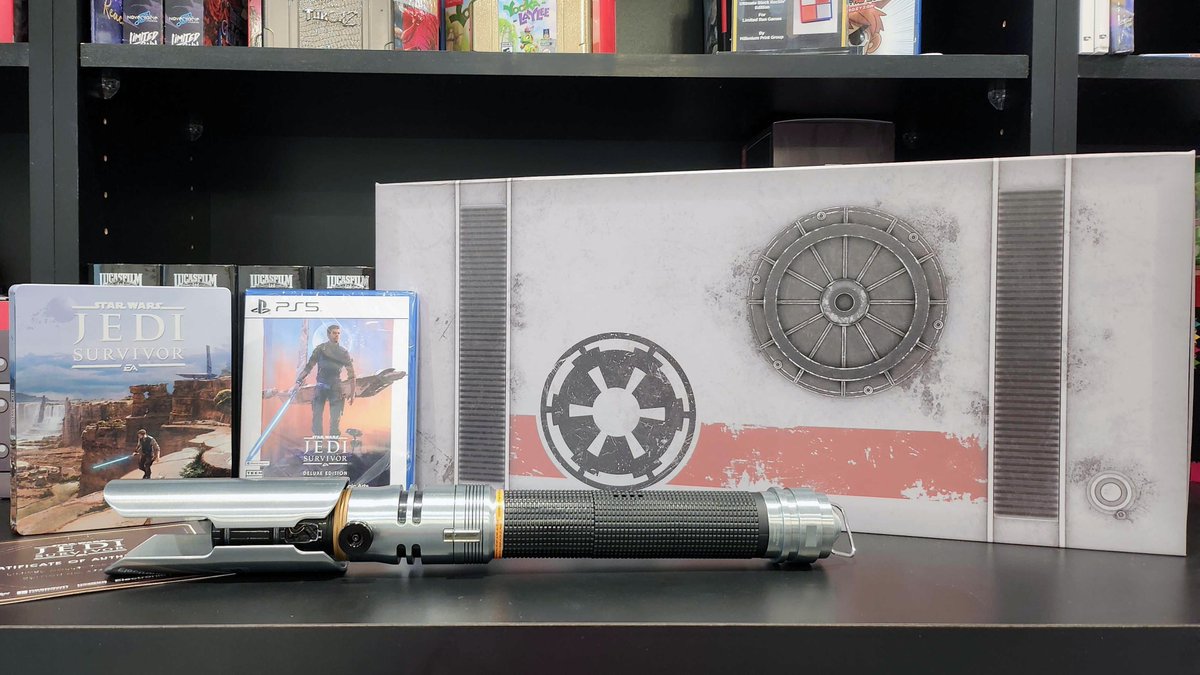 Star Wars: Jedi Survivor is on the way out the door!

Xbox and PS5 Edition Customers: Your Collector’s Editions, which include your physical copy of the game, are now shipping. Digital pre-order content will be delivered via email on the 26th (this Wednesday).

PC Edition