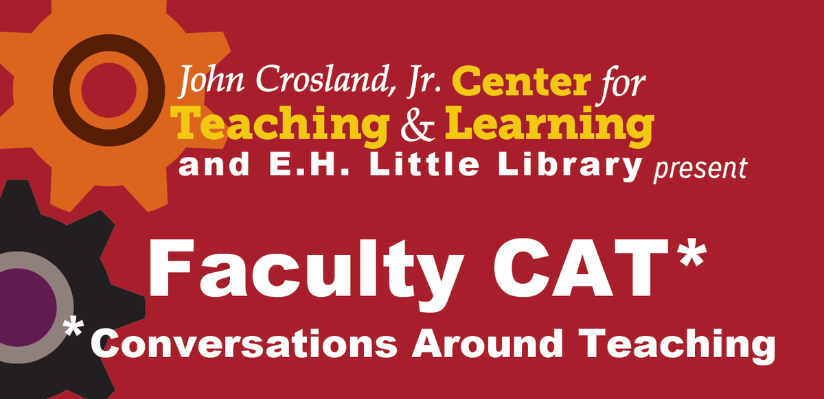 It's been great hosting faculty Conversations Around Teaching this semester, and hey, we have two more this week @DavidsonLibrary! Find out more and register here: lib.davidson.edu/ctl-library-S23