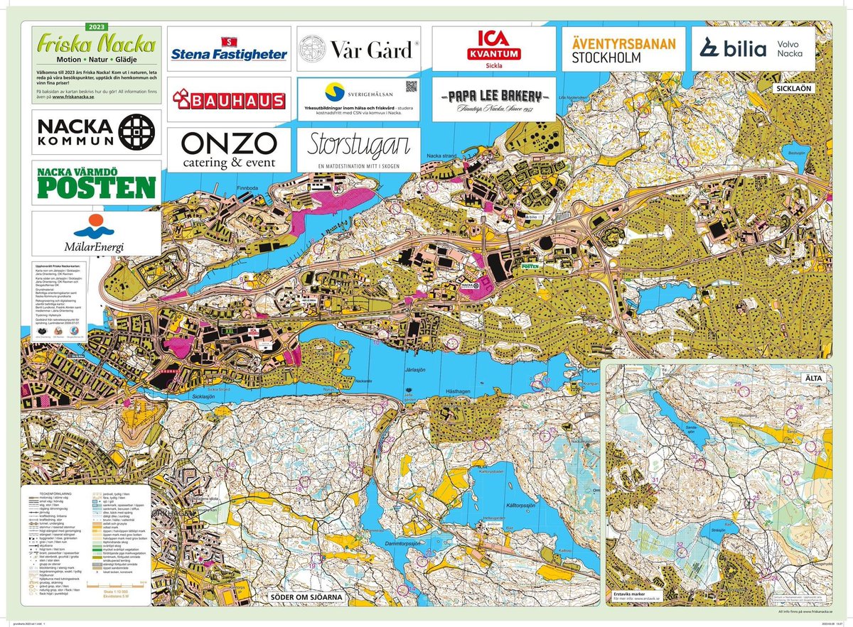 Idag släpptes vårt stora friskvårdsprojekt Friska Nacka till alla Nackas hushåll