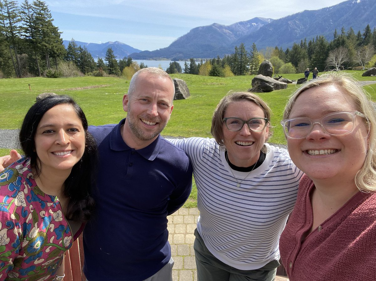 GOAlearning's tweet image. Greetings @SkamaniaLodge where we are gathering for an in-person retreat. As a remote team, it&apos;s so important to come together w/ 25 people from as far as way as Spain and Vietnam. #retreat #remoteteam #proflearning #oregon #learning #culture