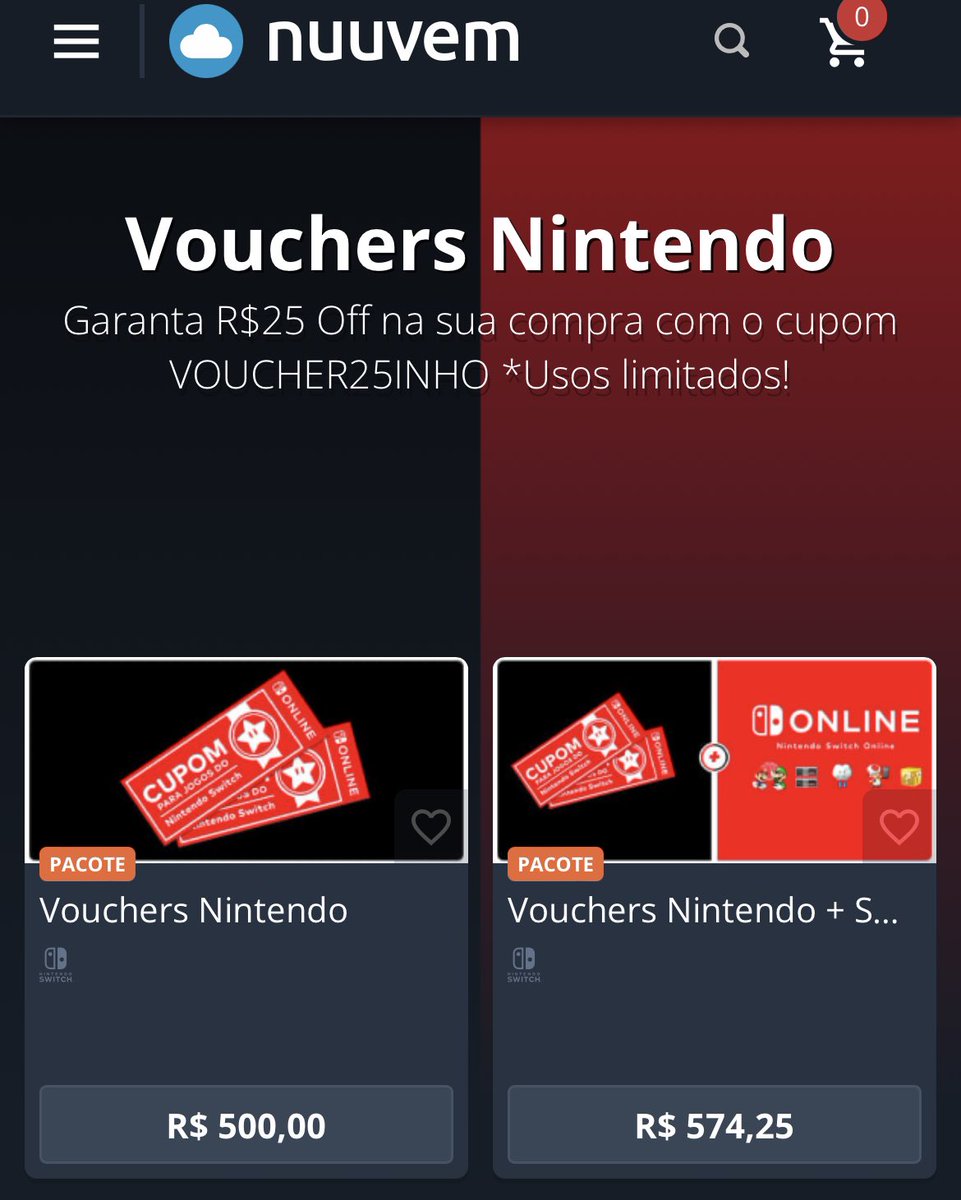 Coelho no Japão 🇯🇵🇧🇷👾⛩ - Conteúdo Nintendo on X: Nossa super Thread  de Consoles em Promoção! O cupom CANALTECH200 acabou! Mas calma que tem  outra pra vc usar no lugar: OFERTA200 Veja