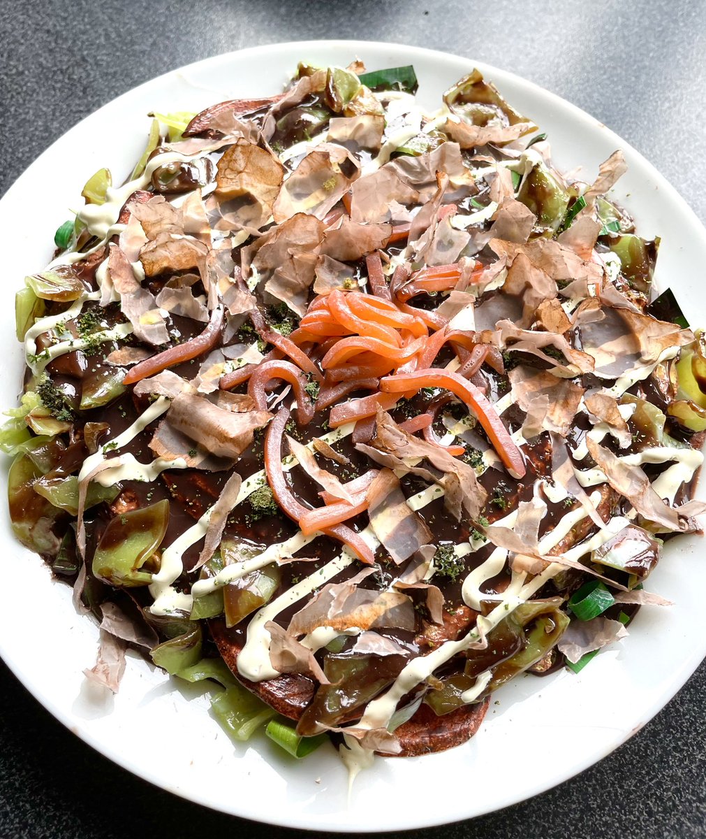 A recent commission of pork Okonomiyaki ❤️