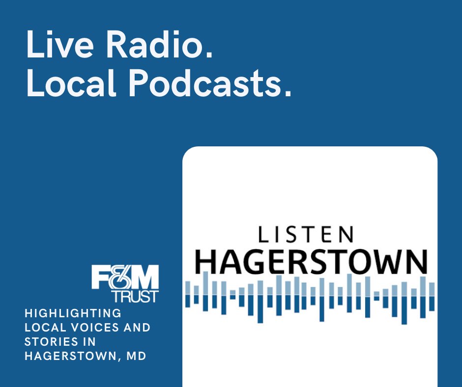 Thank you @FMTrust for sponsoring Listen Hagerstown, our local podcast network! Your support helps us produce high-quality content that highlights our community. We appreciate your commitment to making Hagerstown a great place to live. #ThankYou #CommunitySupport