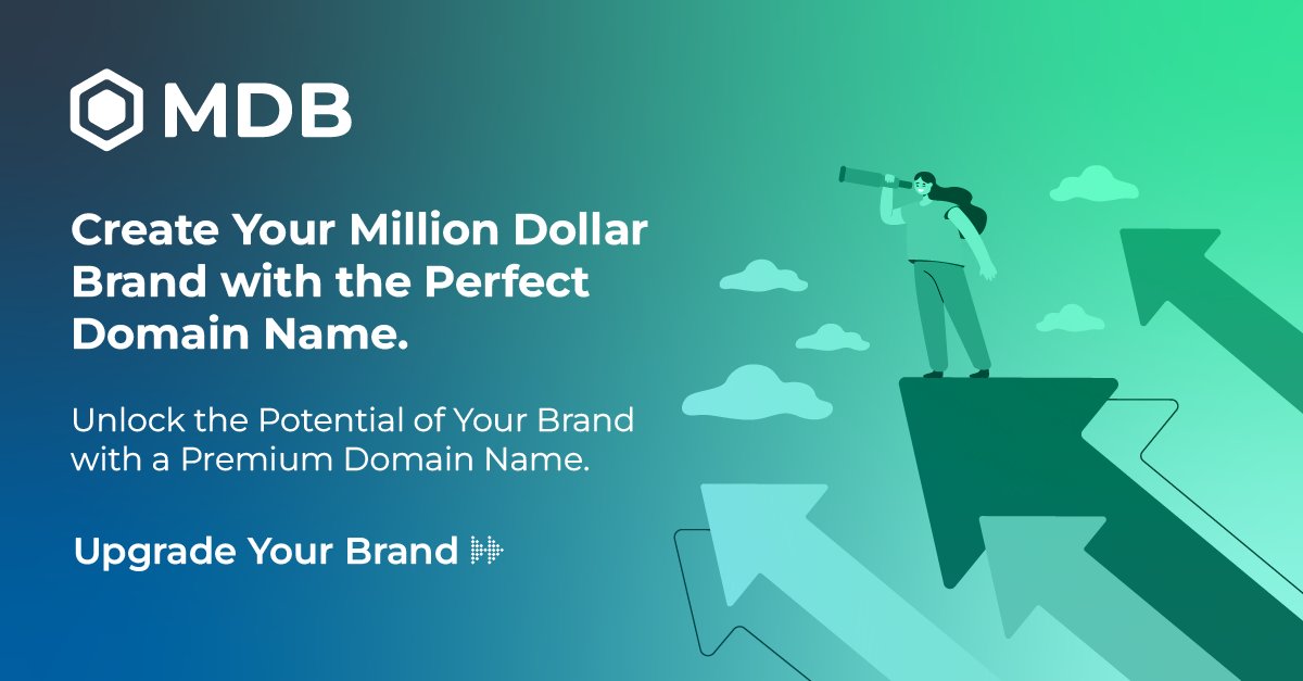 domilliondollar's tweet image. 💪 Have you considered using a unique and memorable domain hack as part of your brand identity? It could set you apart from others in your industry! 

#CreativeMarketing #DomainHacks