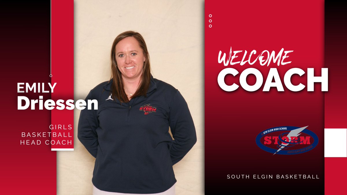 sehssports's tweet photo. We are excited to announce and welcome Coach Driessen as the next head coach of @sehsgbasketball!  Coach Driessen has been a huge part of Storm athletics and we are excited to have her as head basketball coach!  @storm_nation #RollStorm https://t.co/GuijbaLYaA