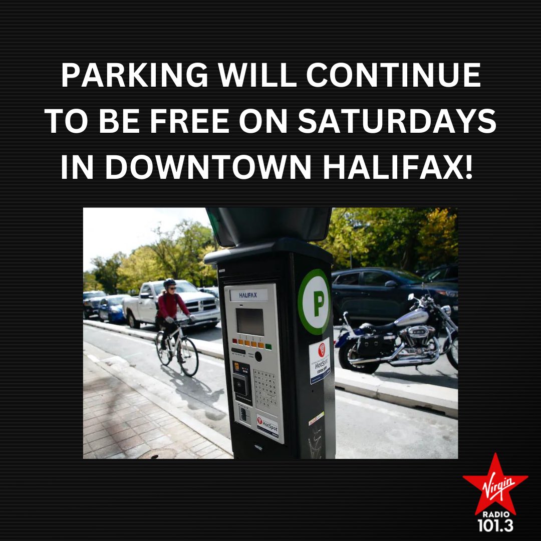 You may remember last month Halifax council voted on paid parking in #DowntownHalifax on Saturdays. 

WELLLL… IT’S NOT HAPPENING!! 👏

Halifax’s budget committee has decided to overturn the decision! - Carlie