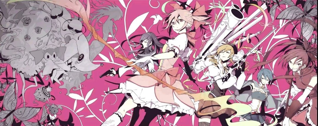 lesbians4skk's tweet photo. Are you kidding me why did no one tell me harukawa drew fanart for madoka magica https://t.co/VFCA2M9HnS