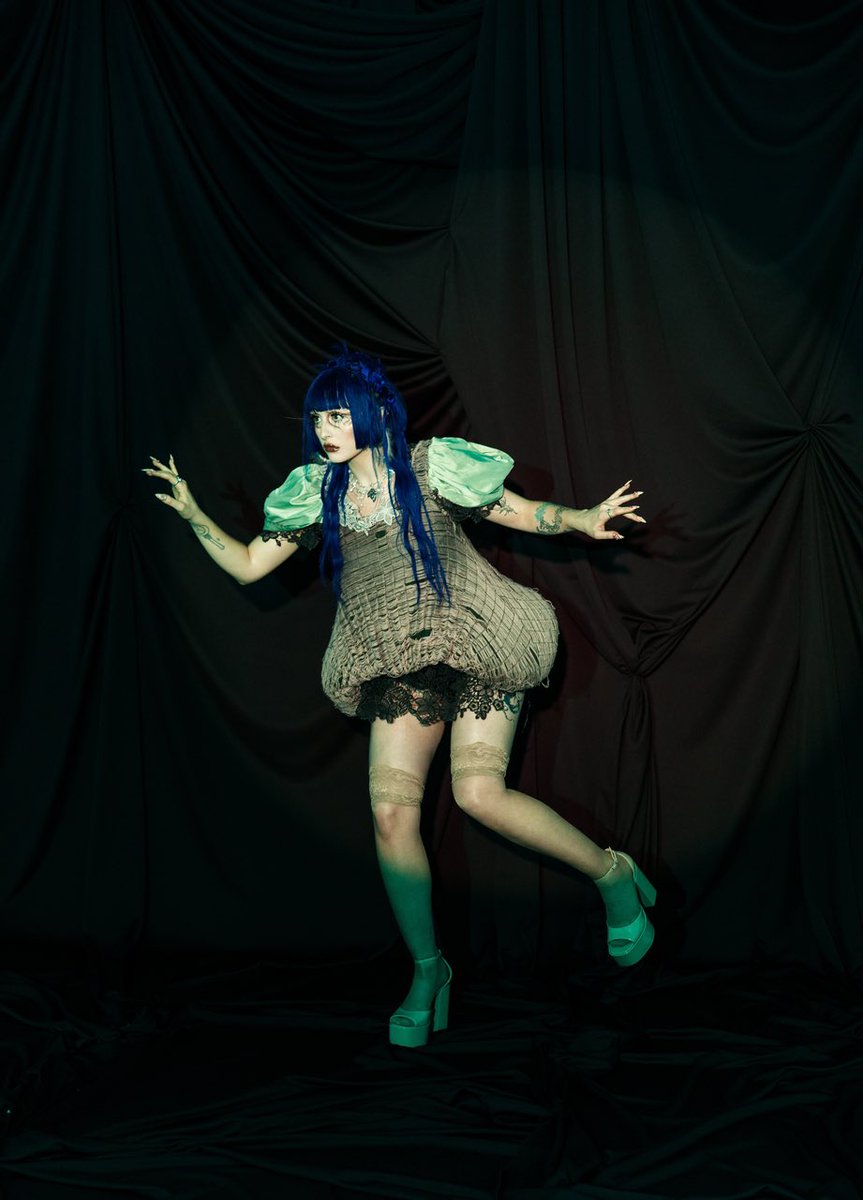 ASHNIKKO UPDATES on Twitter "— Ashnikko for Galore 💙"