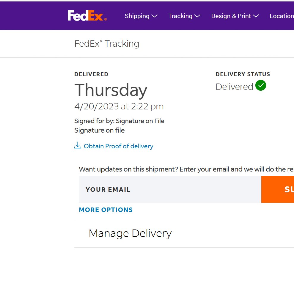 FrHysell's tweet photo. Then, receiving an email notification that my parcel was finally delivered, there was absolutely nothing at my door--again, no notice of attempted delivery--I am told that the parcel has been returned to the sender.

If you're #Deaf, save yourself trouble and avoid @FedEx. 2/2 https://t.co/sUFnOlworC