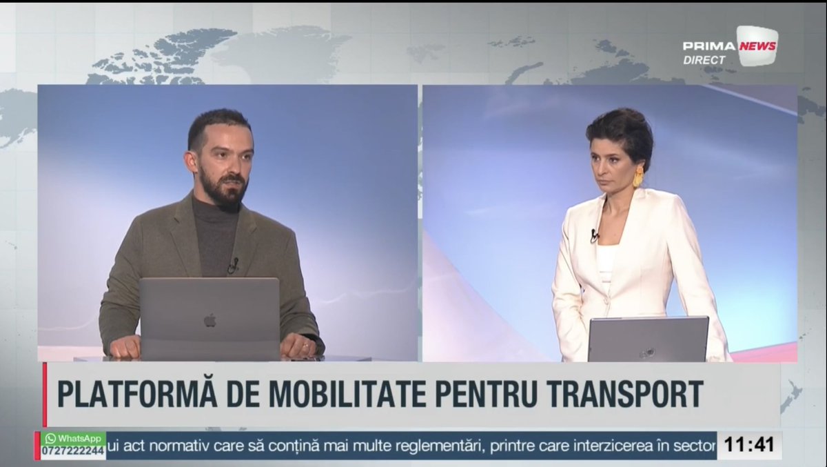 tranzyai's tweet photo. Discover https://t.co/PwzUEwk6gM's vision &amp; path towards creating smart cities.
Check out the 1:36:30 timestamp to catch our colleague @doruchirica’s insightful contribution as a guest on Prima News show, hosted by Raluca Al-Haddad. 
▶️ https://t.co/idgxMwJHZg https://t.co/CAbwAnyyaY