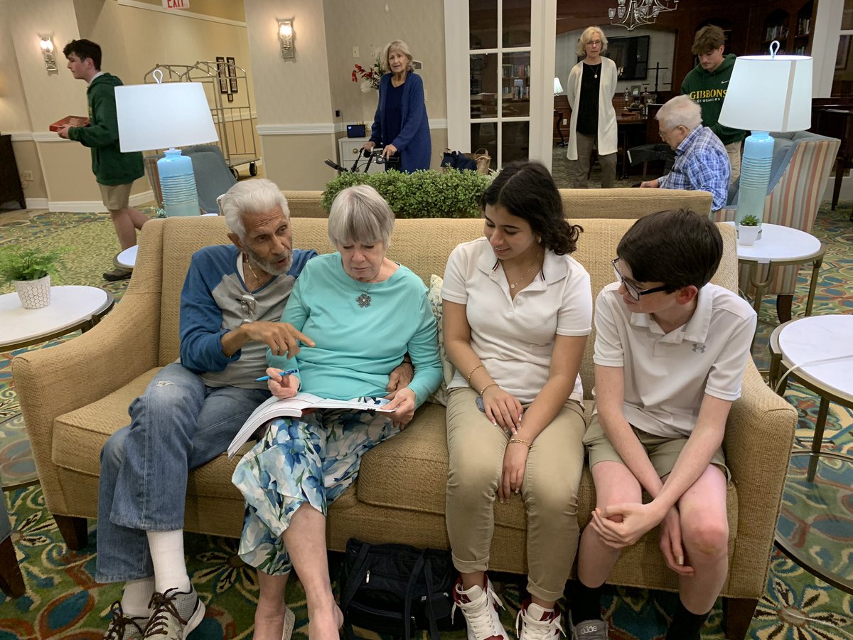Our Brookdale friends are precious! ❤️