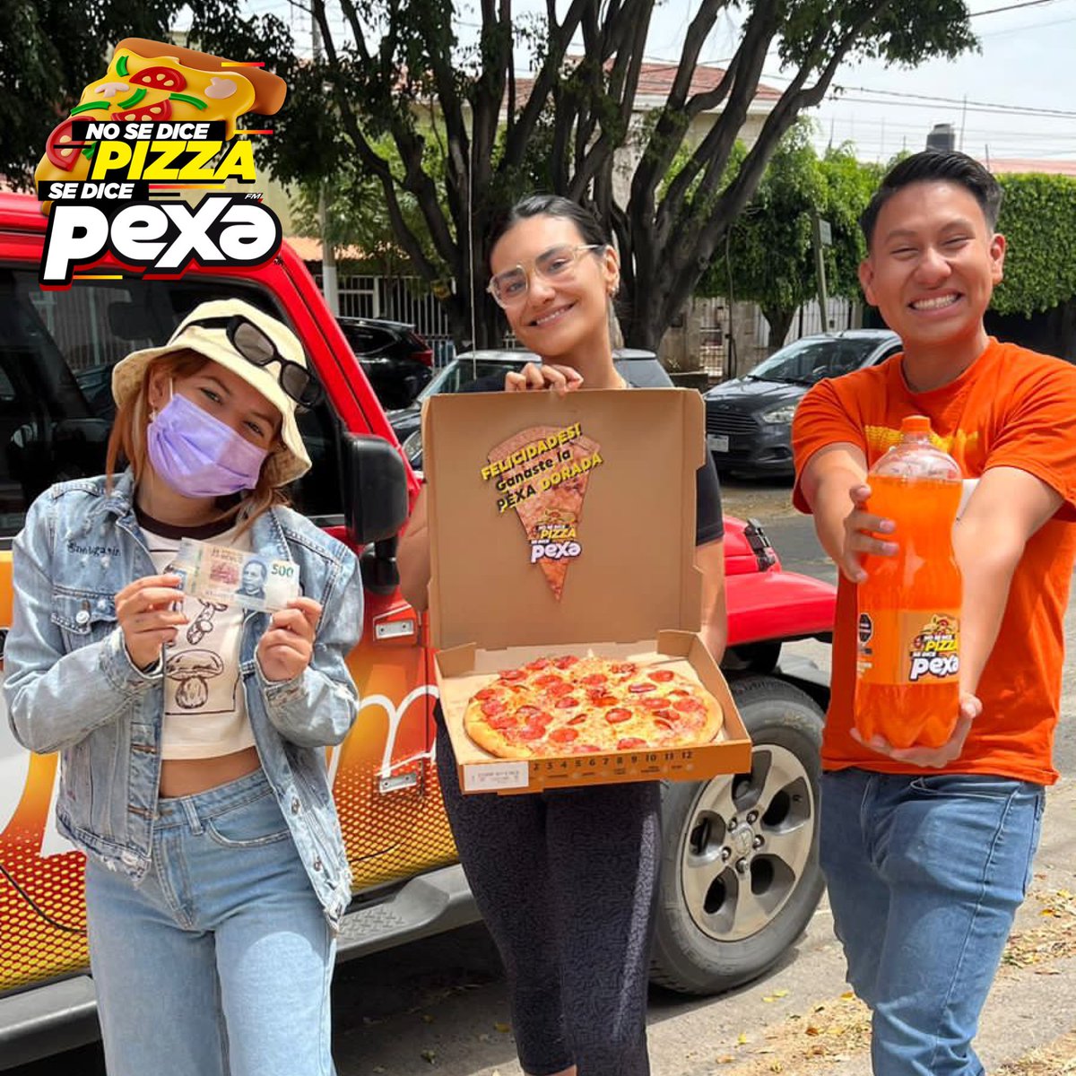 ExaGuadalajara's tweet image. Este mes de abril no se dice pizza se dice #PEXA 🍕 ¡Muchas Felicidades a los ganadores!🥳