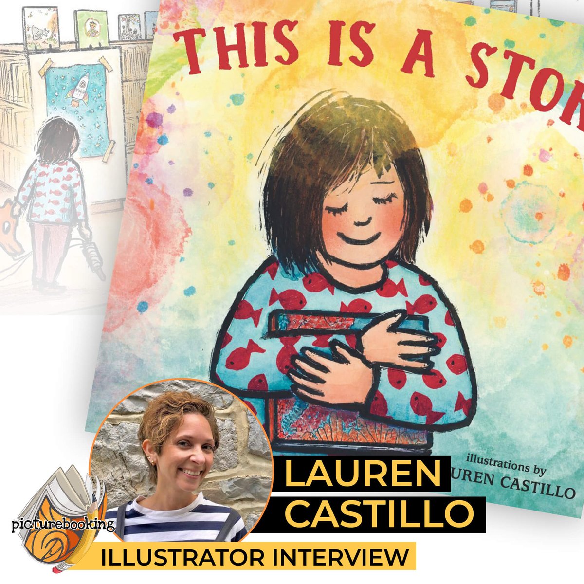 Discover the magic of libraries and librarians with Caldecott Honor-winning author-illustrator <a href="/studiocastillo/">Lauren Castillo 🦔🏳️‍🌈📚</a> in this episode of #picturebooking! Featuring THIS IS A STORY by <a href="/MrSchuReads/">John Schu</a>. Listen now: picturebooking.com/lauren-castill…