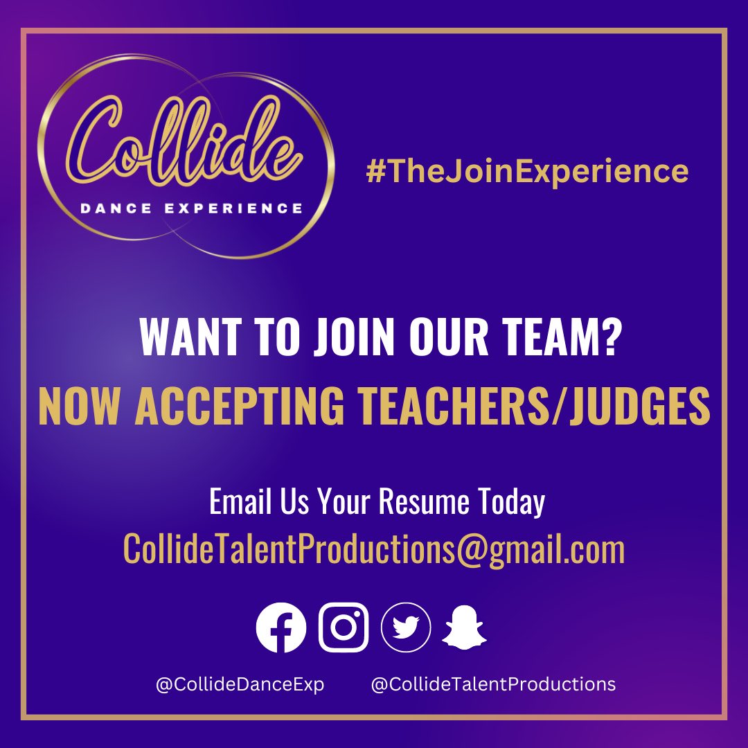 Collide Dance Experience (@CollideDanceExp) / Posts / X
