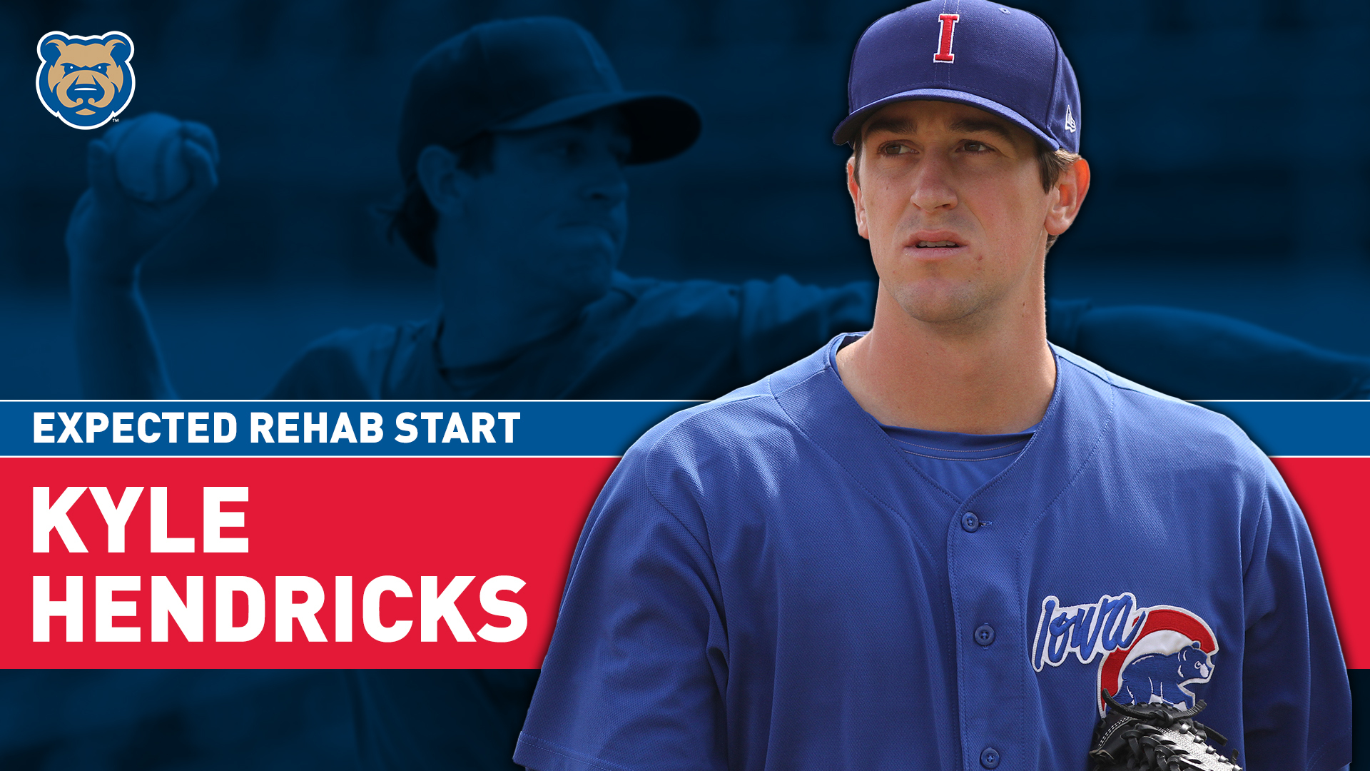 Iowa Cubs on X: Kyle Hendricks is expected to make a rehab start