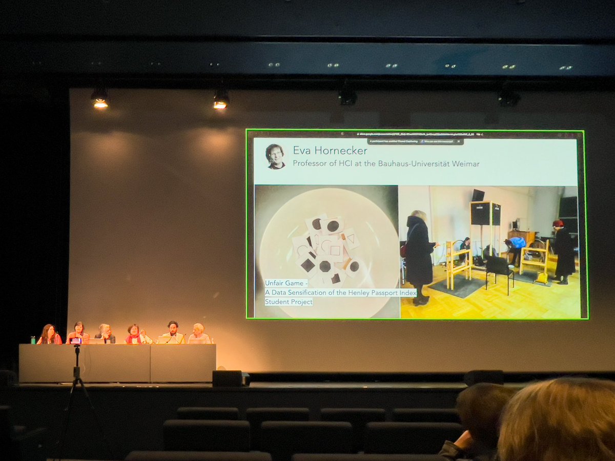 bon_adriel's tweet image. More photos from the @makingwithdata panel at #chi2023