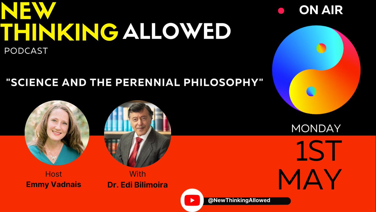 edi_bilimoria's tweet photo. Don't miss this episode of the @NewThinkingAllowed Podcast!
@UnfoldingConsc1
@SWpublishers
@Jefferymishlove
#newthinkingallowed #Emmy #PerennialPhilosophy #wisdom #theosophicalsociety #Blavatsky #Consciousness #UnfoldingConsciousness #Religion #Science #Philosophy #Theosophy https://t.co/y2mPSH8OTb