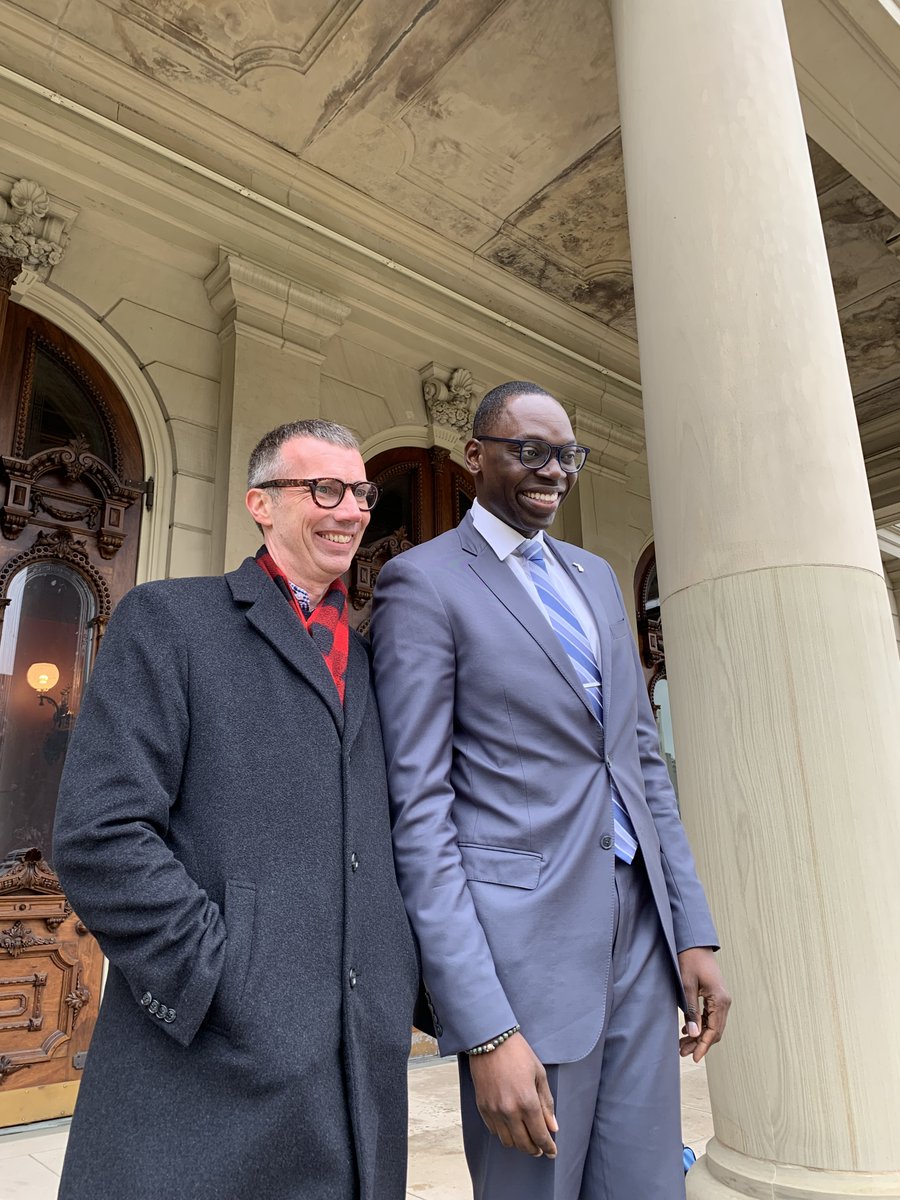 Michigan Library Association (@mlaoffice) on Twitter photo Shout out to MLA's esteemed leader and President - Scott Duimstra, director of the <a href="/cadl/">CapAreaDistLibraries</a> for his role in emceeing Michigan Library Advocacy Day. Your leadership is to be commended! Pictured here with Lt. Governor Garlin Gilchrist on the steps of the Capitol. #MiLibraryDay Shout out to MLA's esteemed leader and President - Scott Duimstra, director of the <a href="/cadl/">CapAreaDistLibraries</a> for his role in emceeing Michigan Library Advocacy Day. Your leadership is to be commended! Pictured here with Lt. Governor Garlin Gilchrist on the steps of the Capitol. #MiLibraryDay