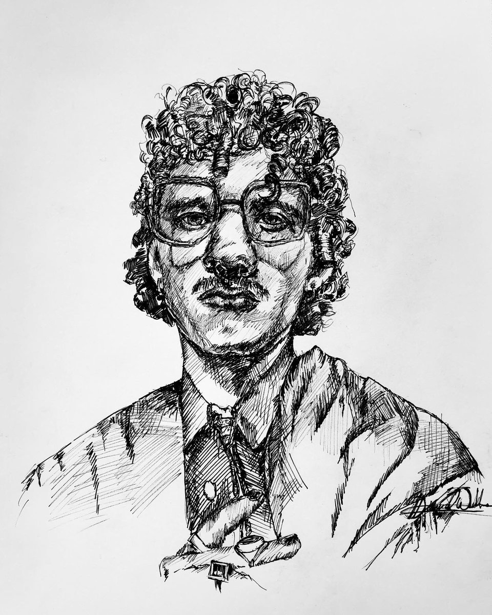 SWACO_0fficial's tweet photo. Finished my semester yesterday and finally found time to do a little self-portrait (at least while listening to Jeff Solheim TCRN lectures lol) https://t.co/JhOcBvwglh
