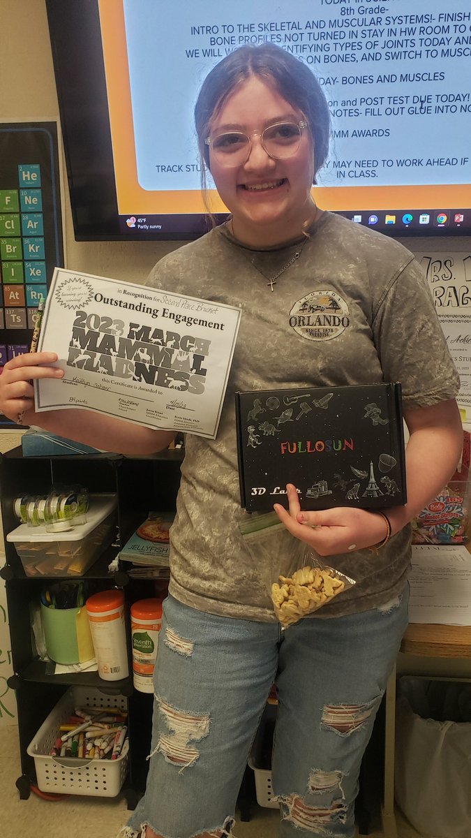 MrsWill77's tweet photo. Some of our March Mammal Madness 2023 Bracket winners, including top score in 7th and 8th grades! #twolves7pride https://t.co/LjrcpJ6wXO