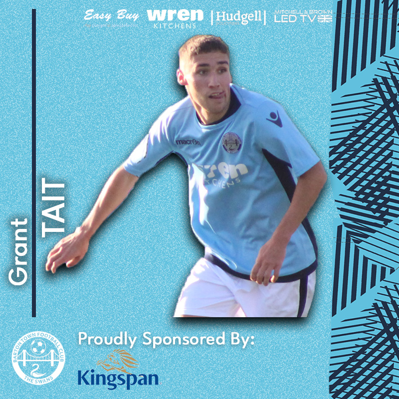 BartonTownFC's tweet photo. 90: GOAL!

The Swans have a fourth! A wonderful finish from Grant Tait, sponsored by Kingspan. His first goal since his return from down under. Get in!

🦢4-1🟣 https://t.co/AobEGxQjJO