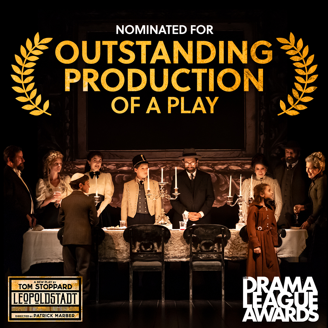 Congratulations to the #LeopoldstadtBwy family on two Drama League Award nominations, including Outstanding Production of a Play! 🕯 #DLAwards