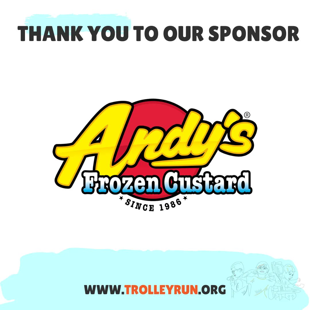 It's race week! Want some Andy's Frozen Custard ice cream?! They are a proud sponsor of the CCVI Trolley Run and are giving free ice cream cards to all participants! 

Register at buff.ly/3wTGvxQ!