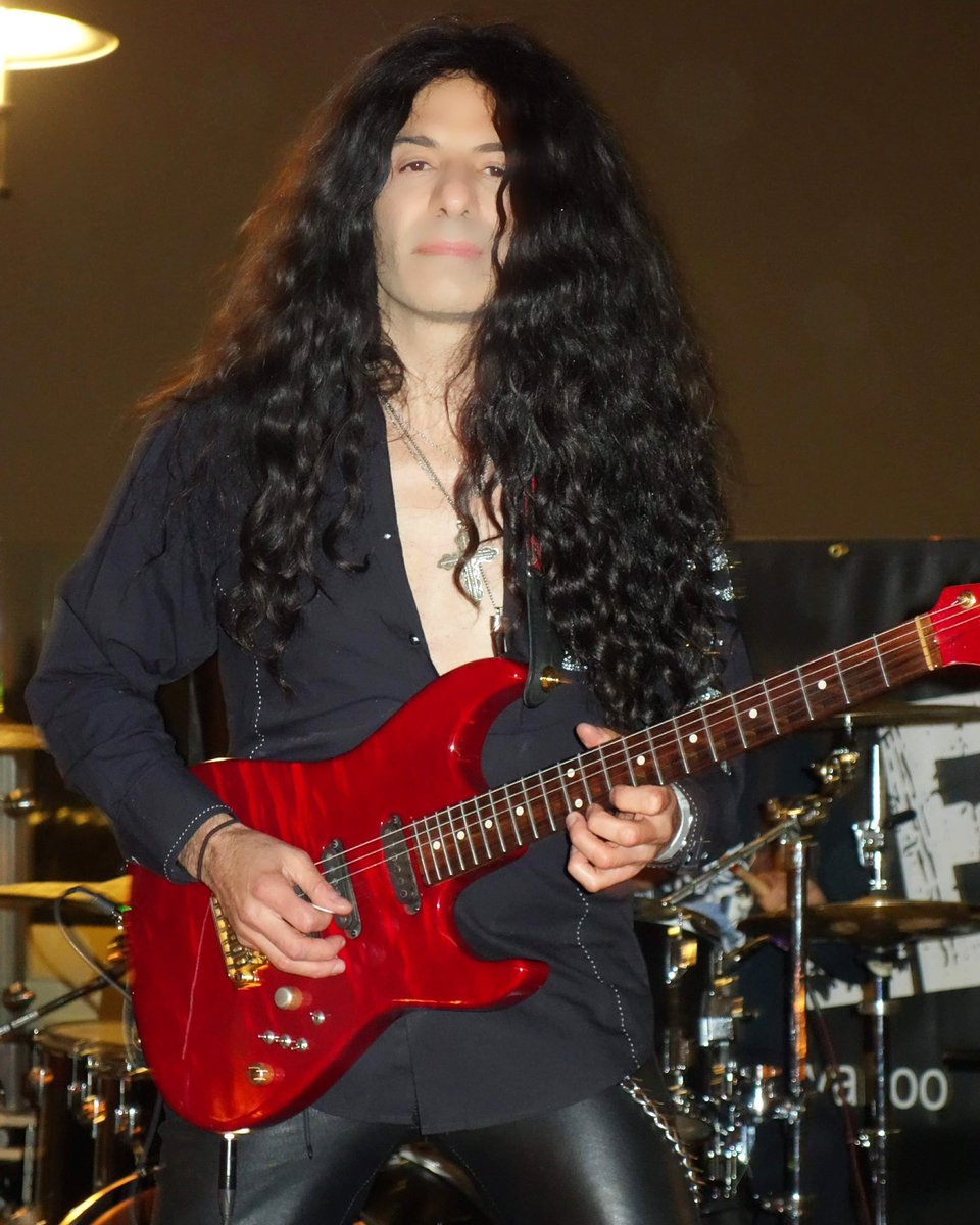 MikeCampese's tweet photo. A pic onstage rocking at the All Star NAMM Jam in Anaheim, CA. Taken by Sal Serio. #๐ธ #๐ถ #mikecampese #namm #allstarjam #anaheim #namm2023 https://t.co/1lHL5DggNw