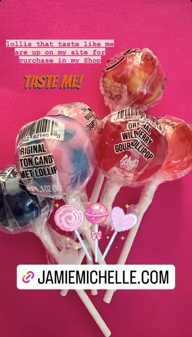 lollis that taste like me are up on my site for purchase in my Shop https://t.co/DGusJRojCc 🍭 https://t<a href="/tag/lace"class="tags"><span>#lace</span></a><a href="/tag/tuesdaytease"class="tags"><span>#tuesdaytease</span></a><a href="/tag/pantyhose"class="tags"><span>#pantyhose</span></a><a href="/tag/nylons"class="tags"><span>#nylons</span></a>