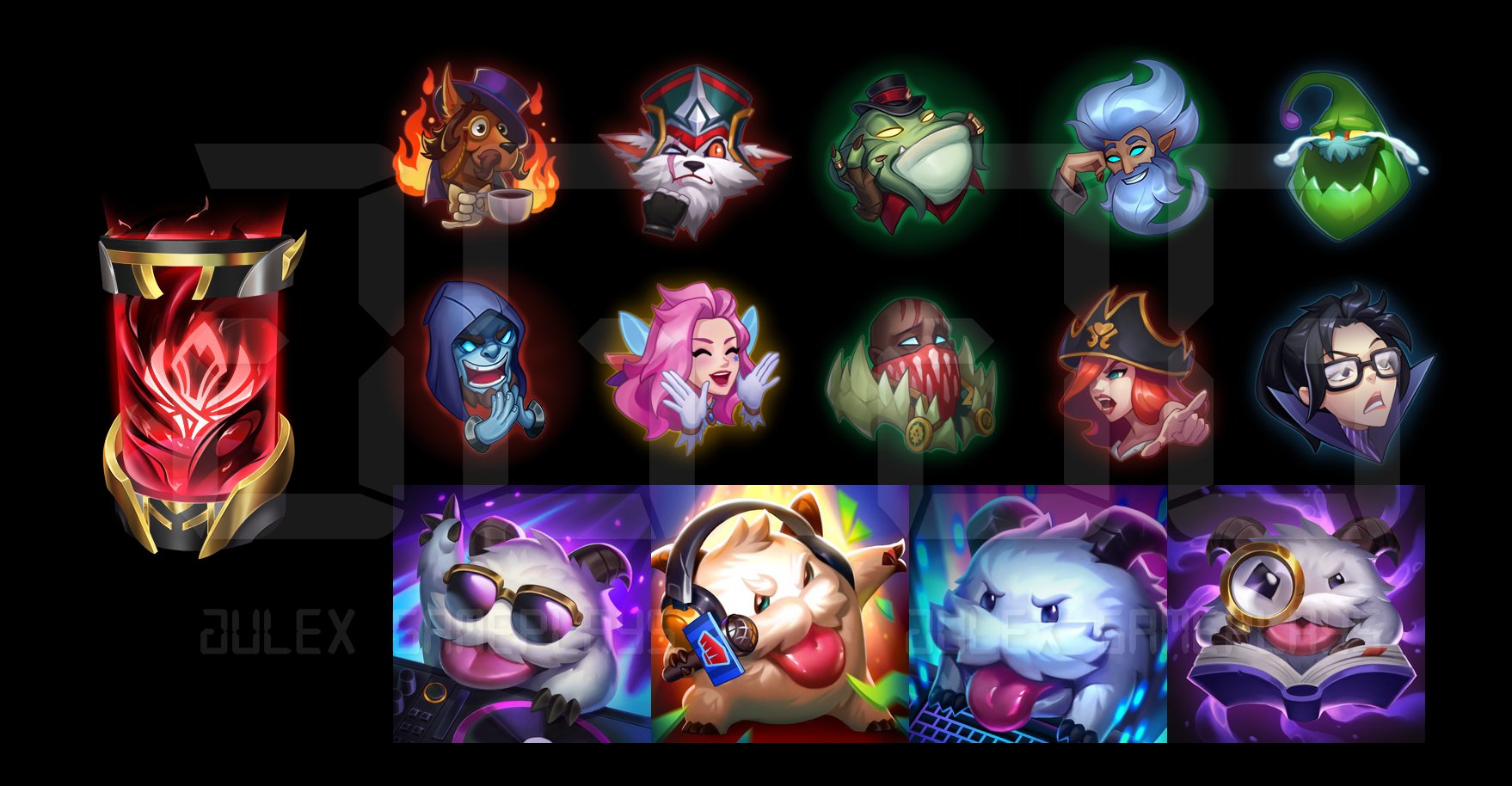 Julex Gameplays on X: "MSI Esports Capsule 2023 loot Update Added  Vindicator Vayne and Zac emotes, and the last 2 Poro icons  https://t.co/3uCjHrKAVX" / X