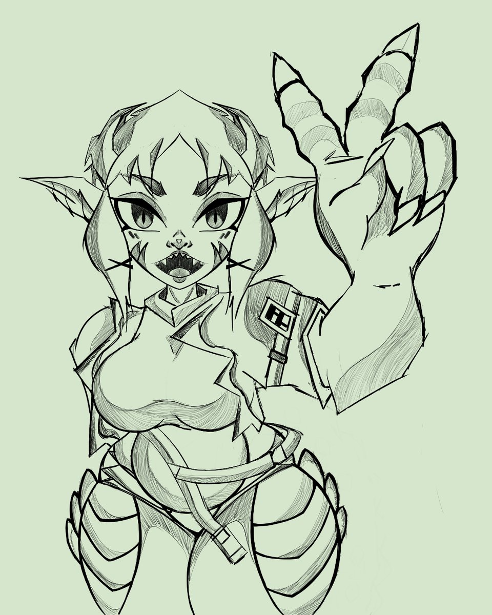 Fukvr0's tweet image. She is my Oc Camila the Carnotaurus
(￣▽￣)