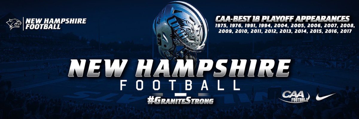 Thanks to <a href="/_CoachG_/">Garrett McLaughlin</a> and <a href="/UNH_Football/">New Hampshire Football</a> for the visit! Excited to see what the future brings!
<a href="/rwsantos2/">Rick Santos</a> 
@IHS_ChiefsFB