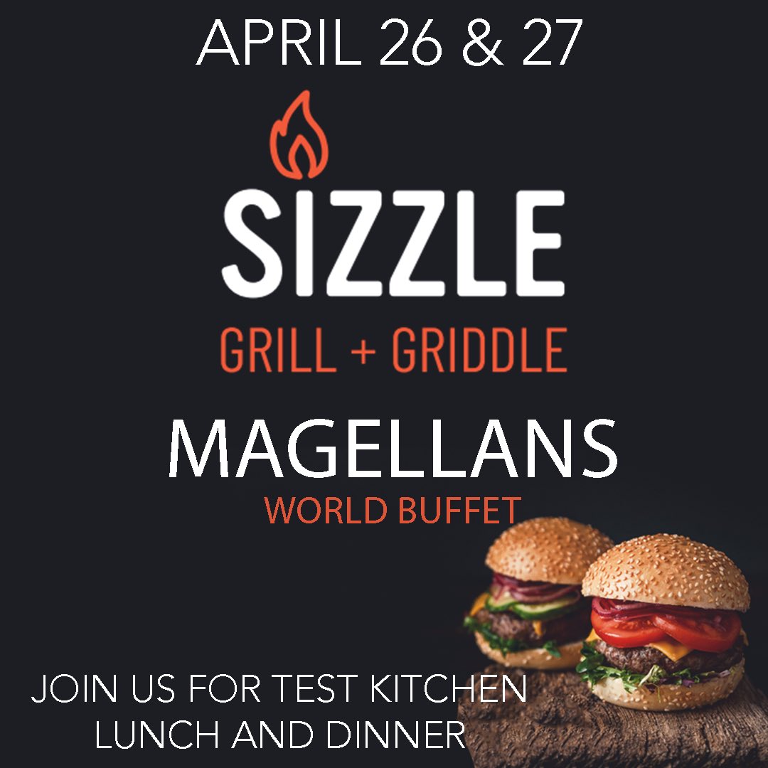 Tomorrow Wednesday, April 26th and Thursday, April 27th join us for The Test Kitchen in The Hot Spot. The menus will be featuring a traditional item and a plant based version. #naucampusdining #plantbased #testkitchen #worldbuffet #sizzlegrillandgriddle